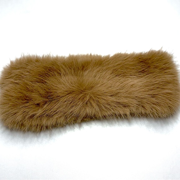 Brown Faux Fur Headband Artificial Decorative Warm Headband Ear Protection - Picture 1 of 6